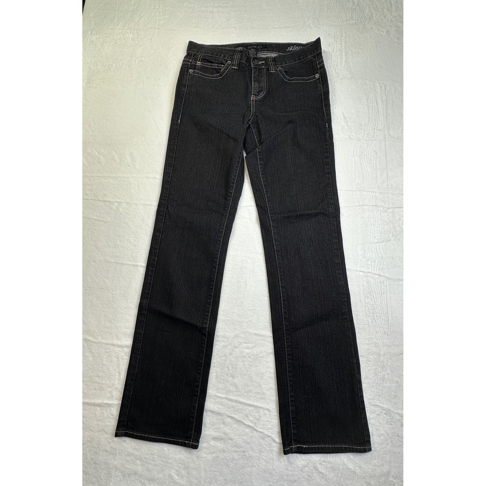 Calvin Klein Jeans Skinny Pants Women 31 Dark Wash Stretch Denim Mid Rise